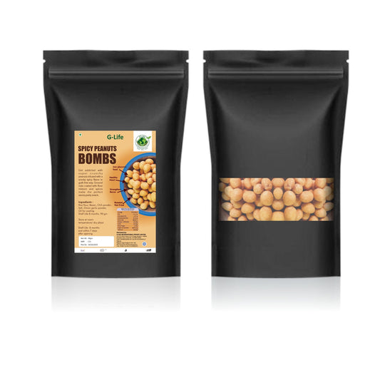Roasted Spicy Peanut Bombs